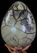 Huge, Septarian Dragon Egg Geode - Crystal Filled #63136-3